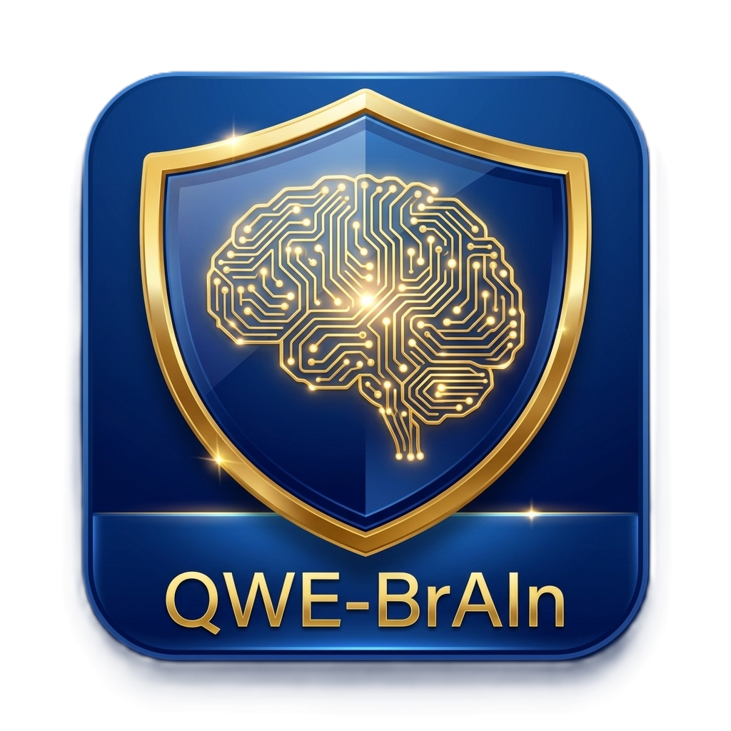 QWE BrAIn Logo